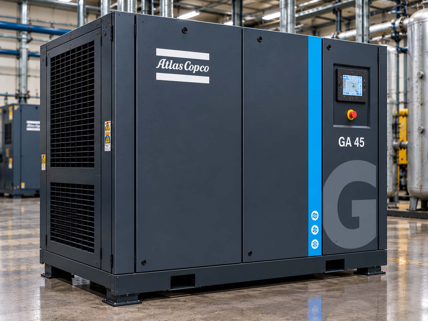ATLAS COPCO GA 45 Industrial Air Compressor