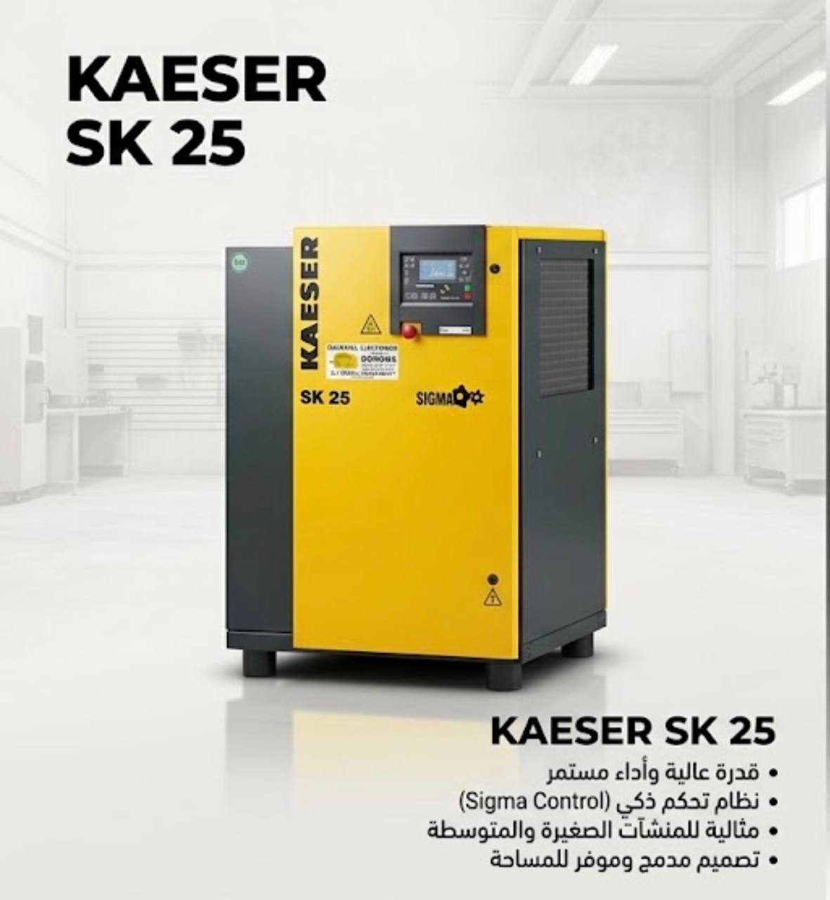 KAESER SK 25 Industrial Air Compressor